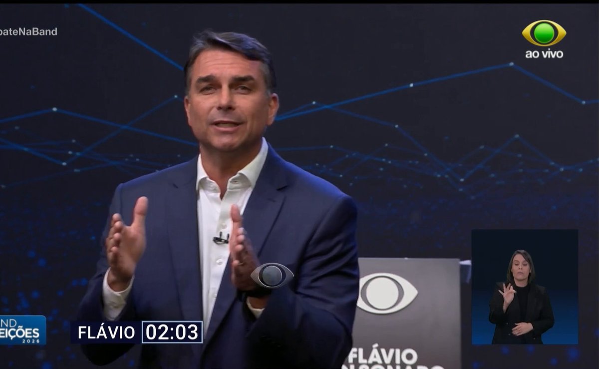 Flávio Bolsonaro promete congelar dívidas por seis meses: “Você não vai pagar boleto nenhum”