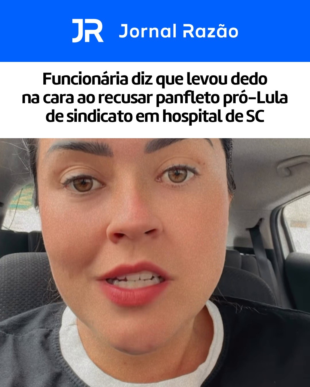 Letícia Soares, que divulgou a denúncia