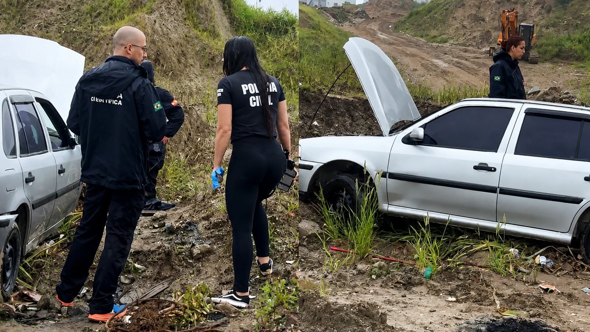 Homem é encontrado morto com tiros na cabeça dentro de carro abandonado em Itapema