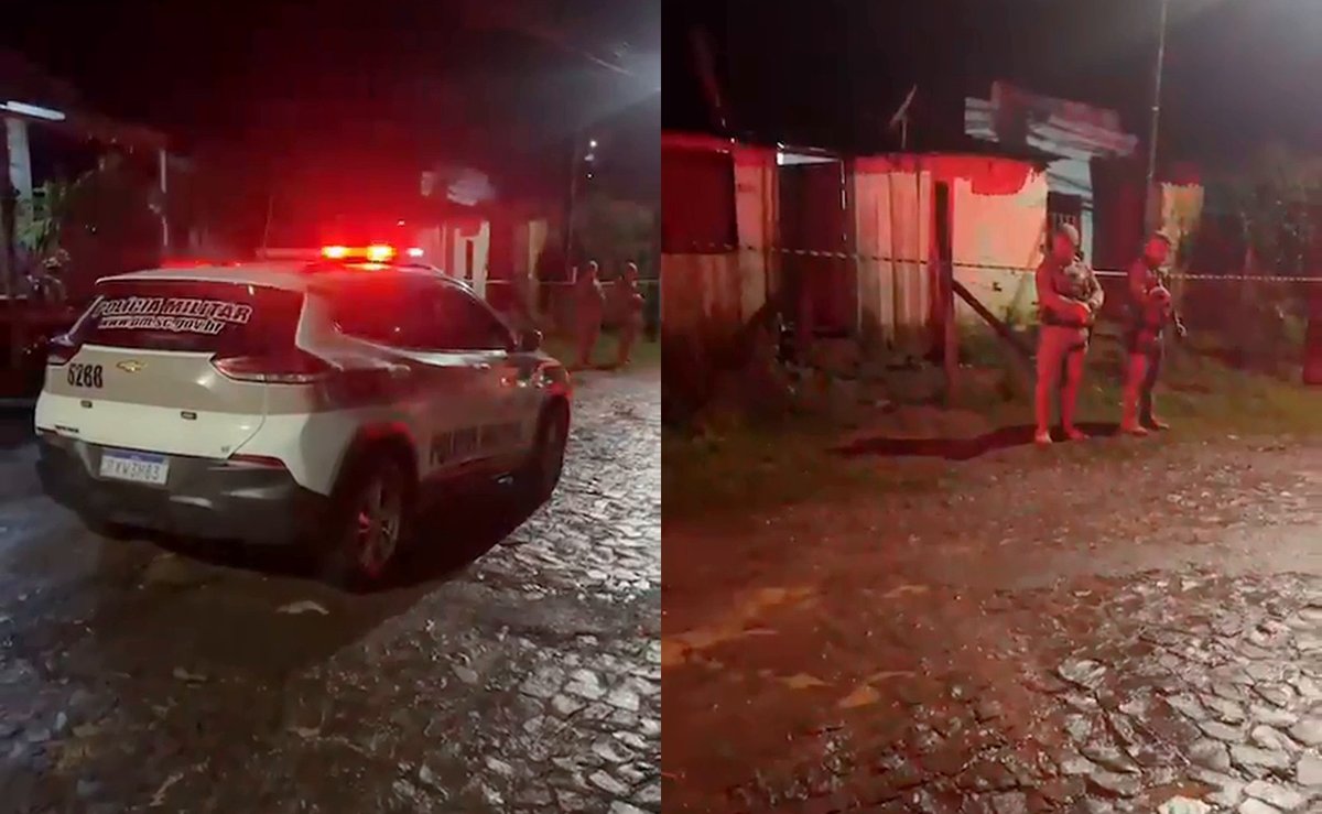 Homens atiram contra casa, matam mulher de 20 anos e deixam dois em estado grave em Chapecó