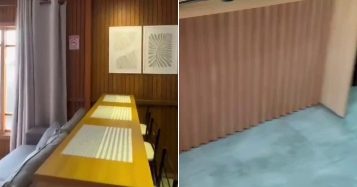 Antes e depois: hóspede de Airbnb esvazia casa e vende móveis por R$ 3,8 mil em Santa Catarina