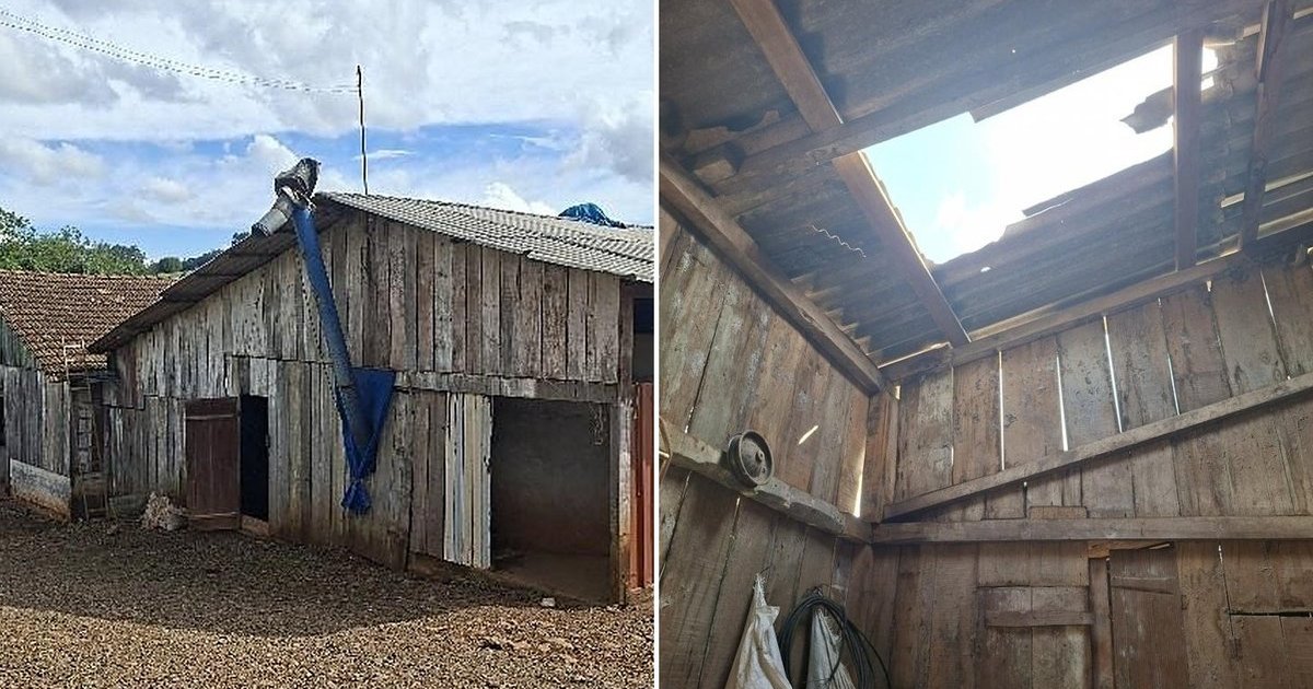 Tragédia em SC: idosos morrem tentando consertar telhados destruídos pelo granizo