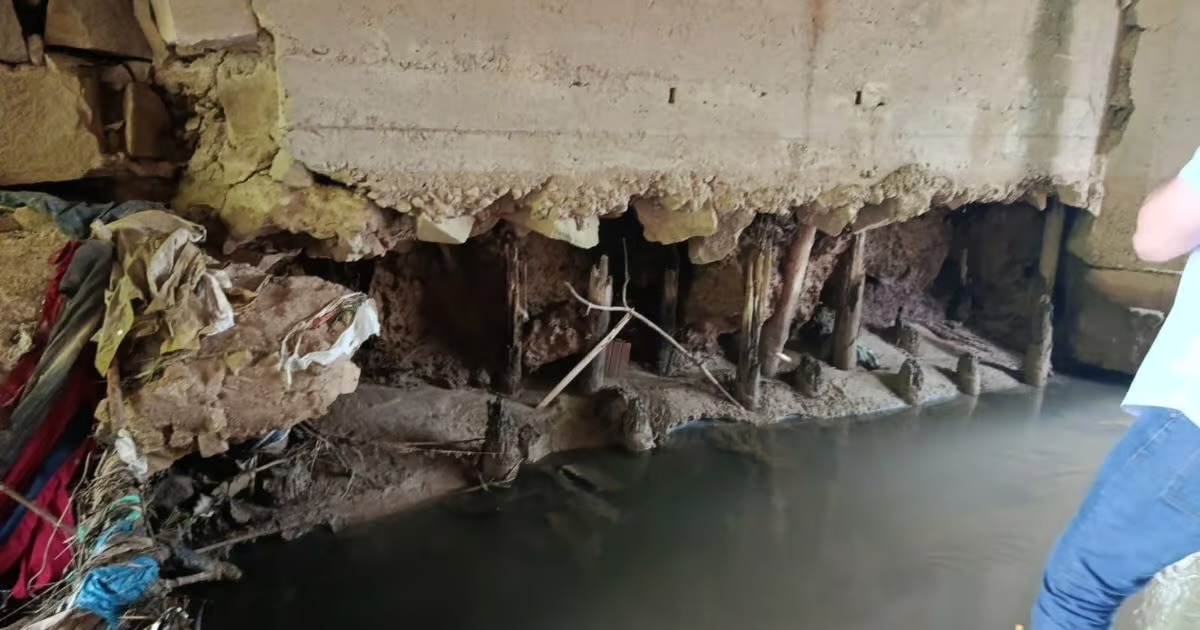 Ponte pode ser interditada por problemas estruturais em Camboriú