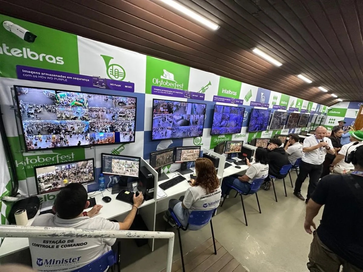 Oktoberfest reforça segurança com 500 câmeras e inteligência artificial