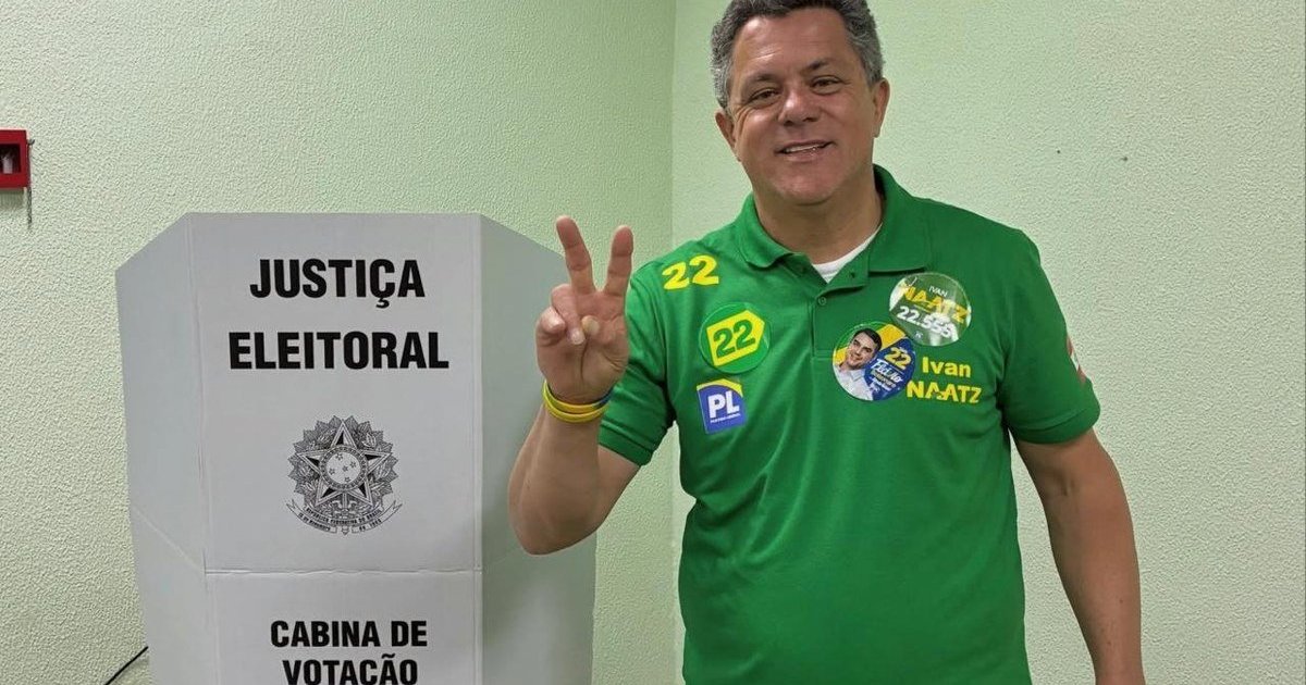 Ivan Naatz (PL) vota em Blumenau e tenta a reeleição como deputado estadual