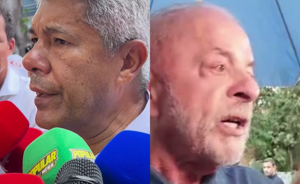 Jerônimo oferece PM para dirigir ônibus em Salvador e Lula fala em “prefeito bandido” no 2º turno