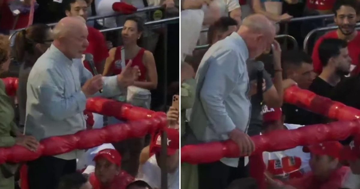 Lula ignora imagem de Nossa Senhora e dispara: “Agradeço, mas dependendo o jeito que for jogada, ela machuca”