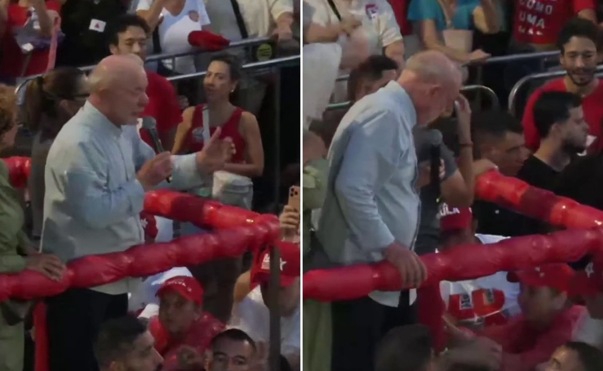 Lula ignora imagem de Nossa Senhora e dispara: “Agradeço, mas dependendo o jeito que for jogada, ela machuca”