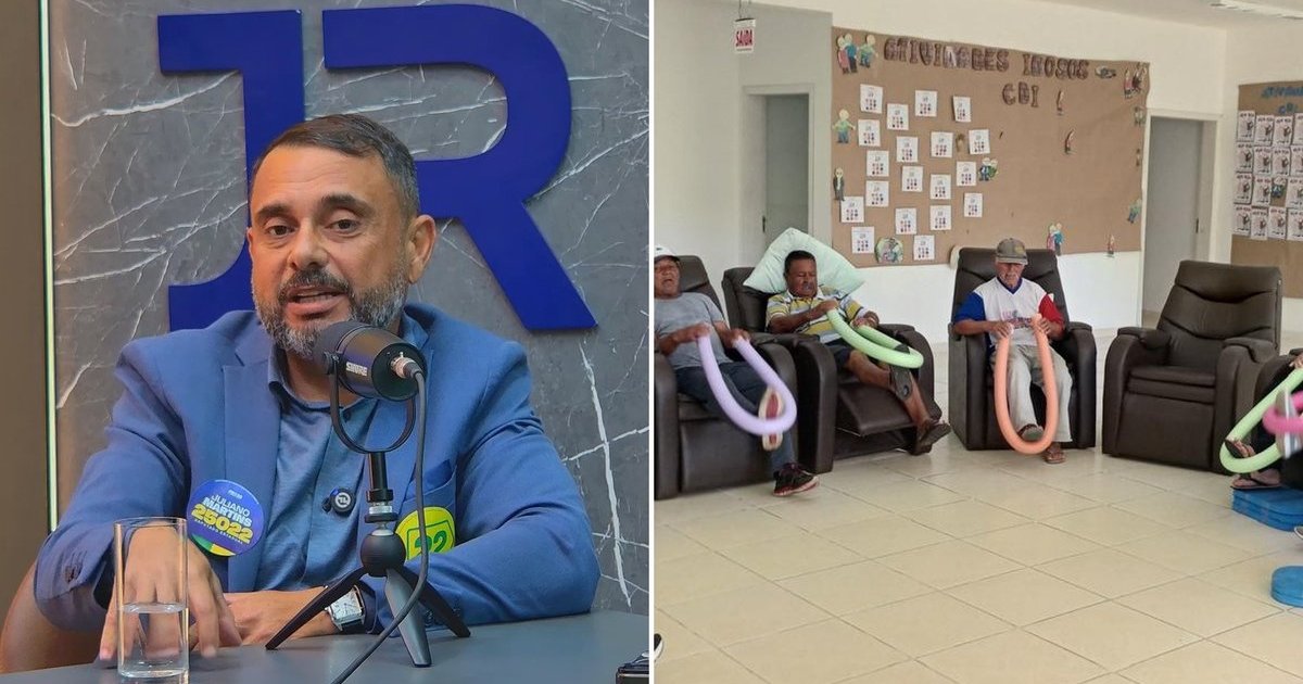 Juliano Martins propõe “creche do idoso” e diz que fundo estadual tem dinheiro parado em Santa Catarina