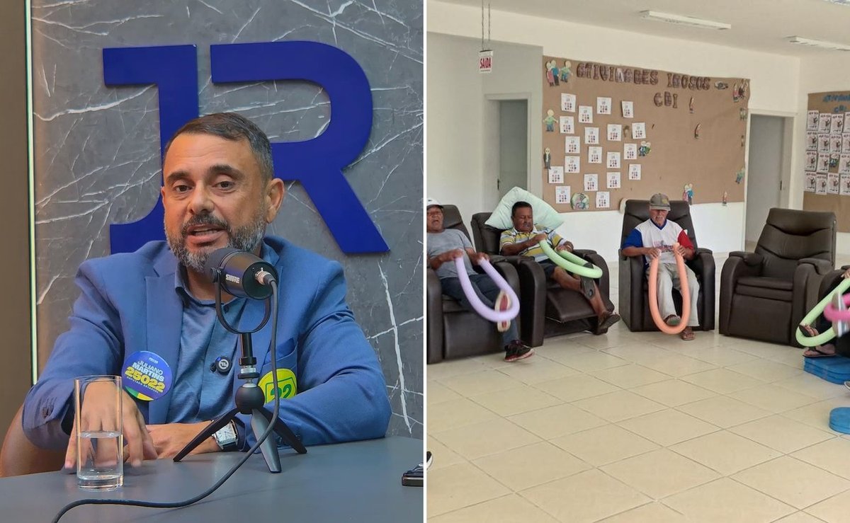 Juliano Martins propõe “creche do idoso” e diz que fundo estadual tem dinheiro parado em Santa Catarina