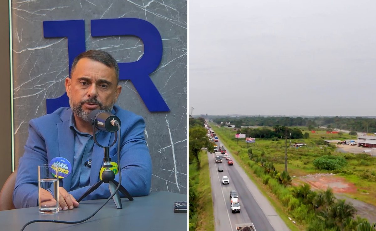 Juliano Martins diz que São Francisco do Sul está com “522 anos de atraso” e cobra duplicação da BR-280