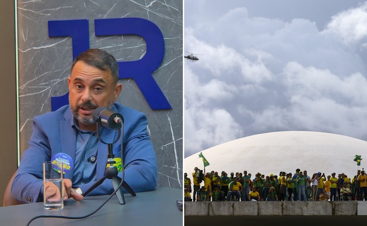 “Eu fui preso por uma foto”, diz Juliano Martins sobre o 8 de janeiro; processo no STF terminou em acordo