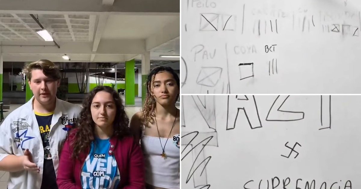 Lista de alunas “estupráveis”, nota para o corpo e suástica: o que estudantes dizem ter achado em banheiro do IFSC