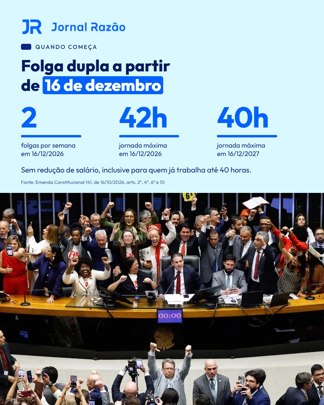 Quando começa a escala 5x2
