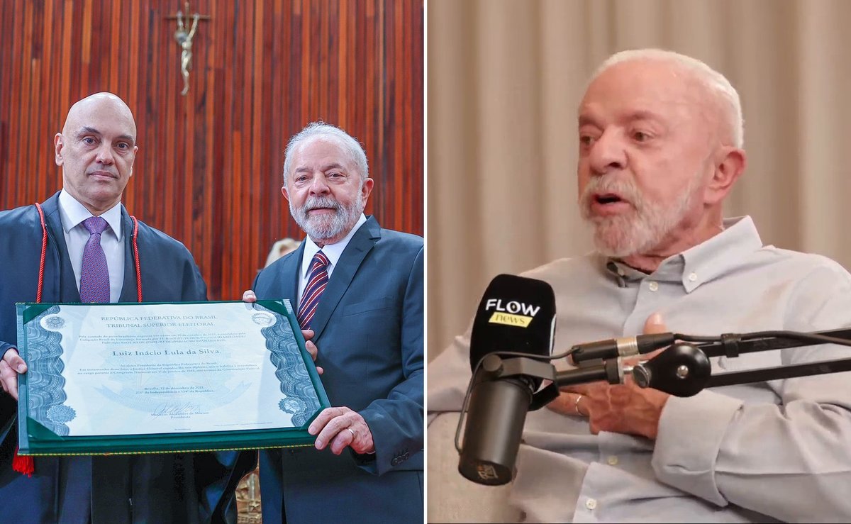 Lula chamava Moraes de “orgulho do Brasil” e agora cobra explicação do ministro às vésperas da eleição