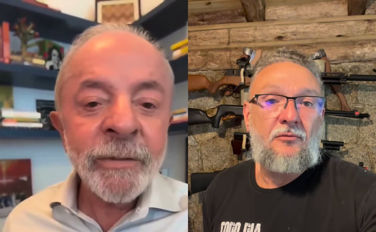 Lula diz que Flávio quer “vender mais armas” e ativista pró-armas rebate: “A gente já ia votar nele”