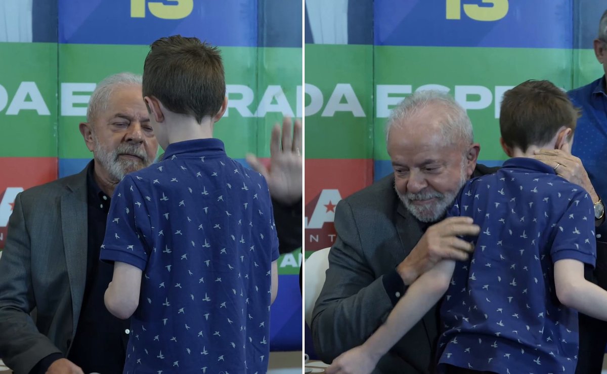 “Que não tenham mais mentiras”: internautas voltam a repercutir vídeo em que Lula recebe oração de criança