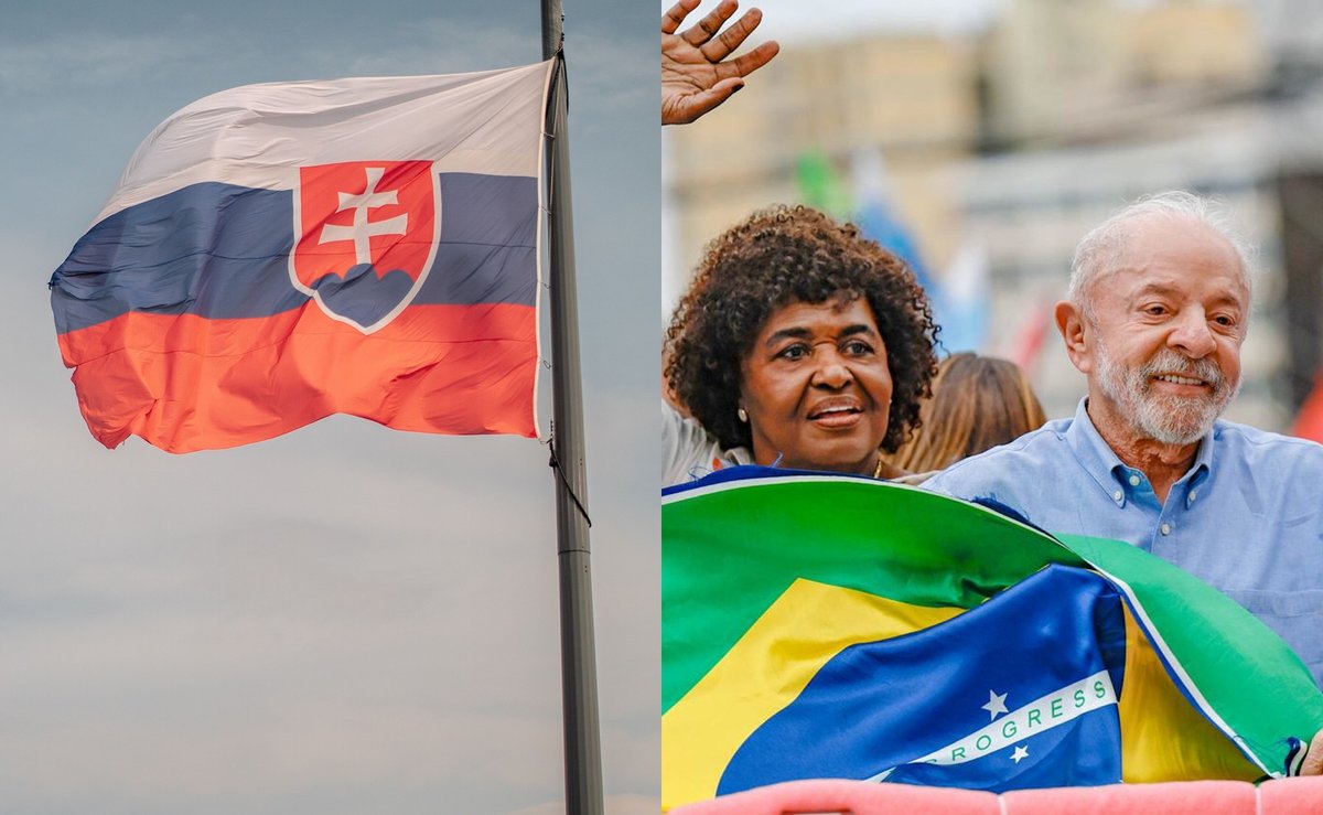 Lula vence Flávio Bolsonaro na Eslováquia com 77,0% e amplia a vantagem do 1º turno