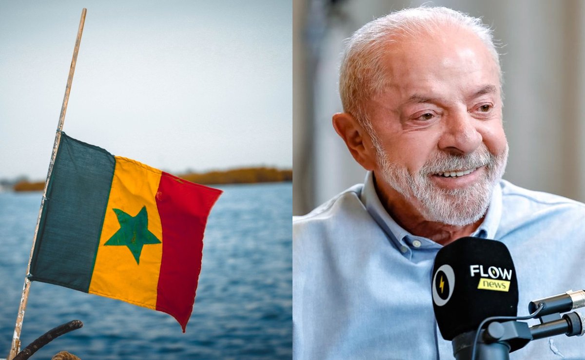 Lula vence Flávio Bolsonaro no Senegal com 72,8% e amplia a vantagem do 1º turno