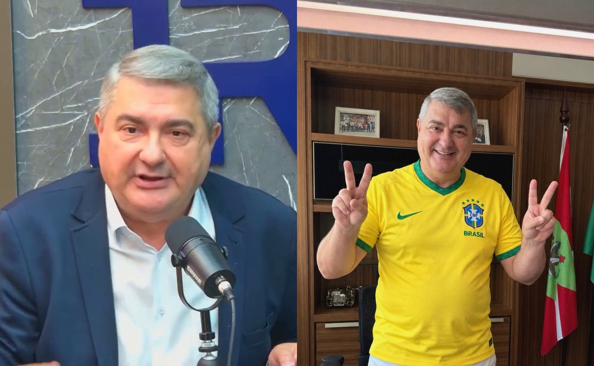 Lunelli reafirma no Instagram o voto em Flávio Bolsonaro que prometeu no Jornal Razão para o segundo turno