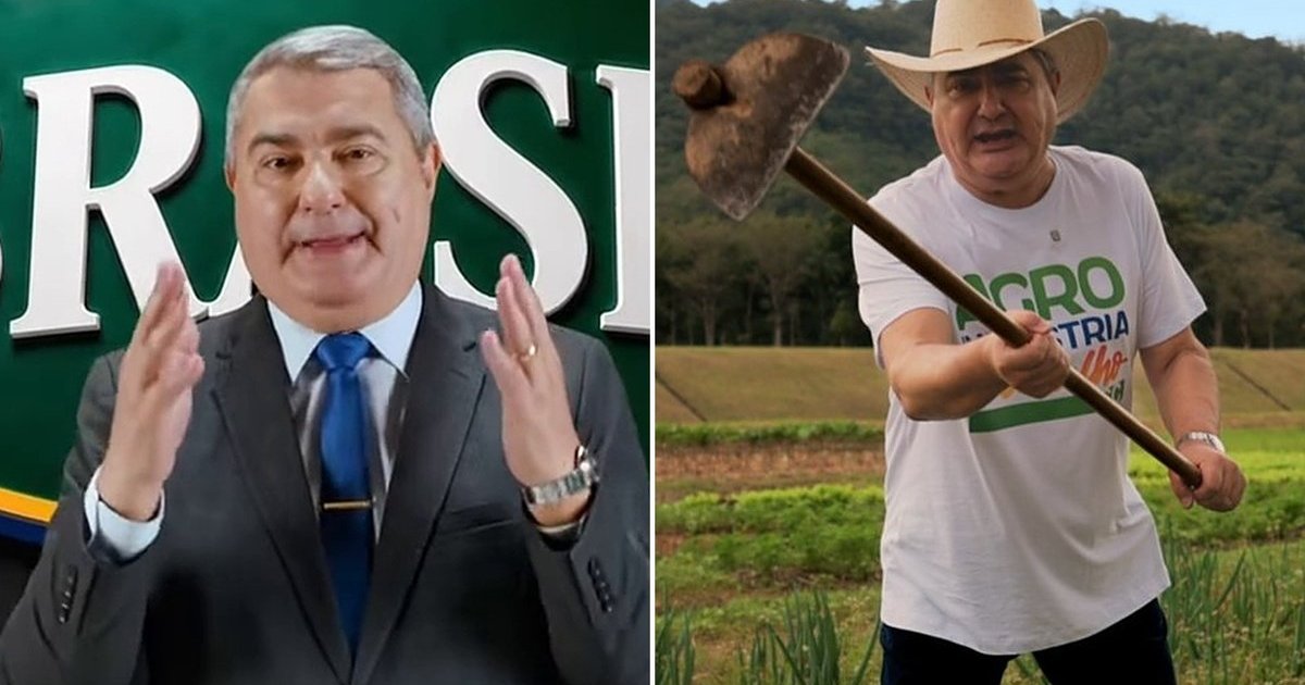 Da enxada ao Bombril: Lunelli recria comercial famoso e fala em “limpeza geral” de Brasília