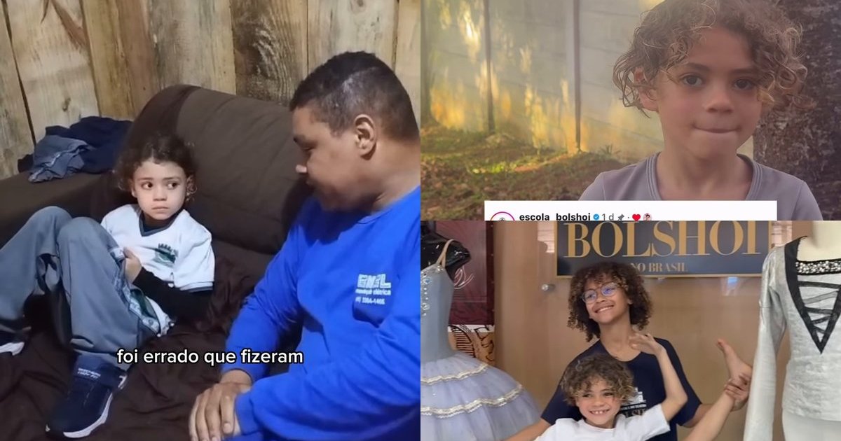 Menino bailarino de 7 anos ganha passagem para o Domingão e, 3 horas depois, Globo adia participação