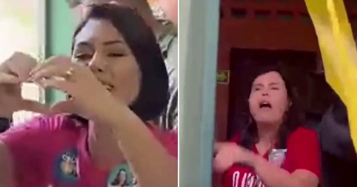 “O inferno te espera”: eleitora grita com Michelle Bolsonaro, que rebate: “Te amo em Cristo Jesus”