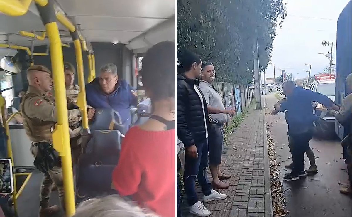 Morador de rua é preso após ser flagrado se masturbando dentro de ônibus em Florianópolis
