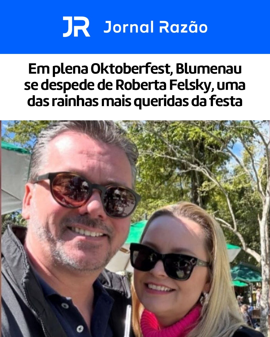Roberta e o marido, Jeferson Pinheiro: o casal estava junto havia quase 22 anos
