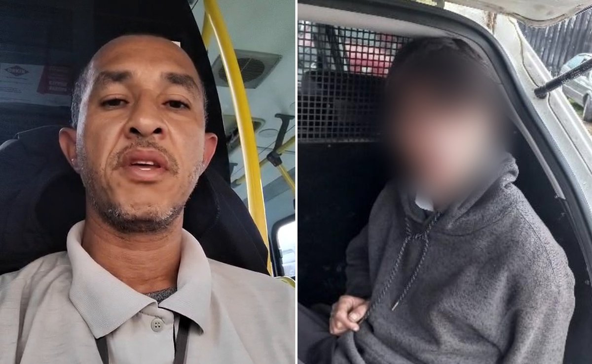 Motorista conta como salvou mulher esfaqueada por ladrão de celular em Florianópolis; suspeito é solto na delegacia
