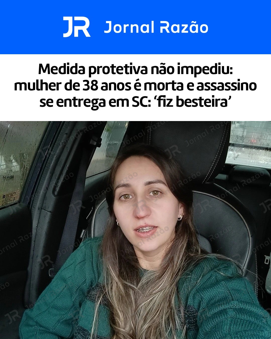 Daiana Gisele Müller, de 38 anos, foi morta em Ipira