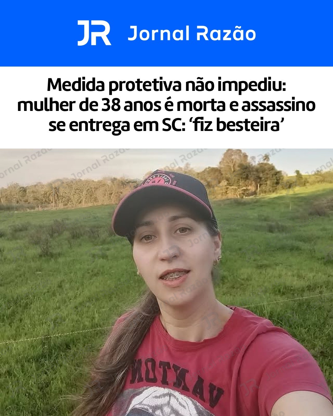 Daiana tinha medida protetiva contra o companheiro