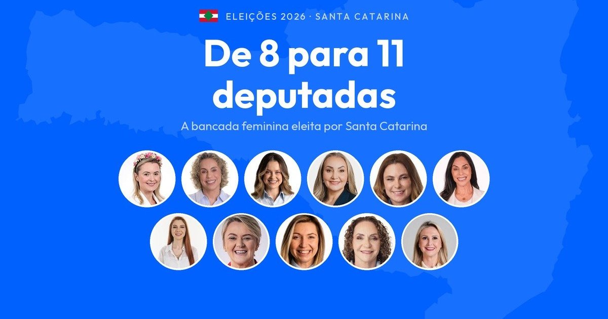 SC elege mais mulheres: bancada feminina cresce na Câmara e na Alesc