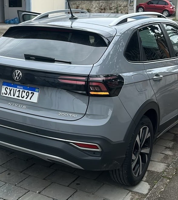 O Volkswagen Nivus apreendido na operação