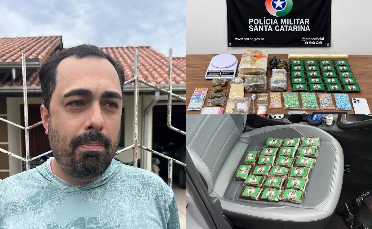 Operação em Tijucas prende traficante de Balneário Camboriú que “só vendia pra playboy”
