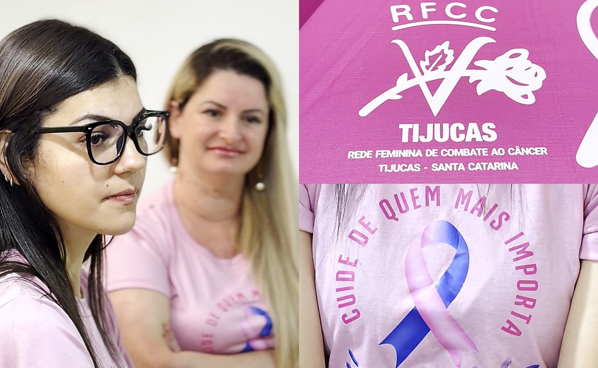 Outubro Rosa: Rede Feminina acolhe quem enfrenta o câncer e faz evento no dia 18 em Tijucas