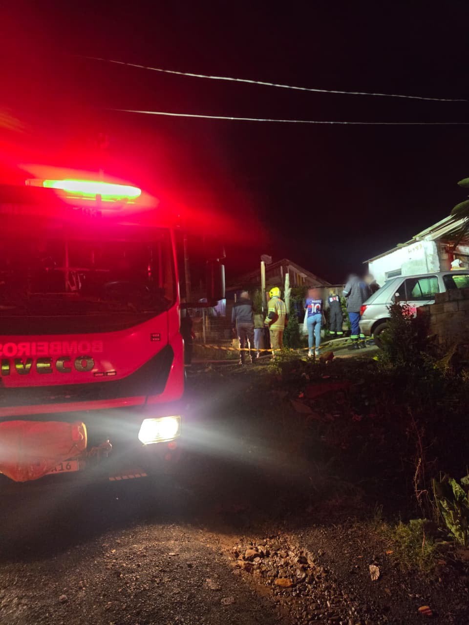Corpo de Bombeiros na Vila Imasa, em Monte Carlo