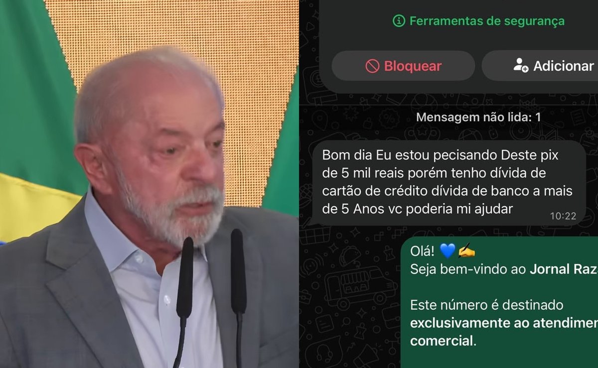 “Será que Lula vai ajudar o pobre, meu Deus?”: povo pede ao JR Pix de R$ 5 mil que ainda não existe