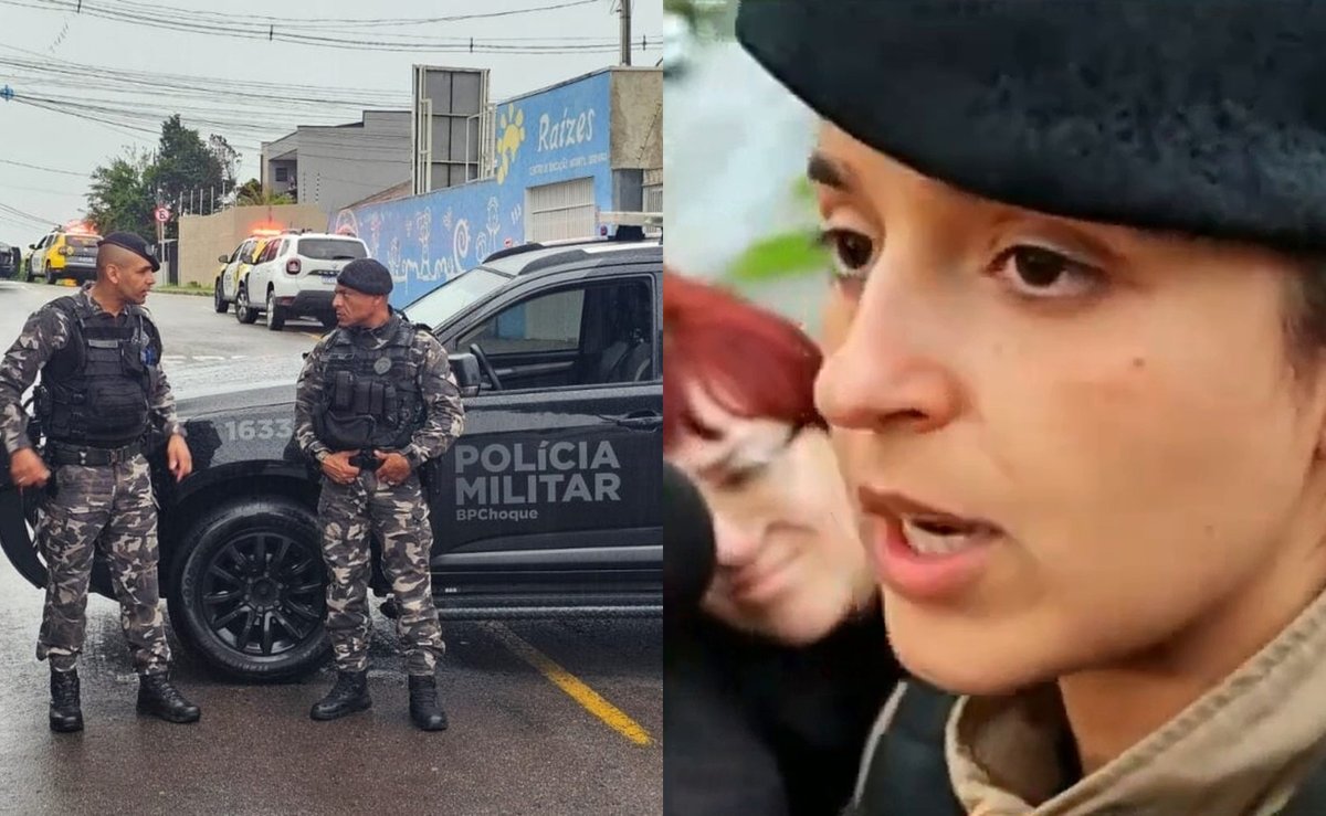 PM confirma que ainda há crianças em escola invadida em Curitiba, mas não confirma número de reféns