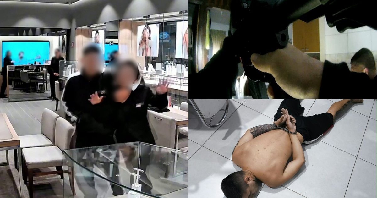 Polícia Civil invade casas e prende criminosos que assaltaram joalheria e renderam funcionária em Joinville