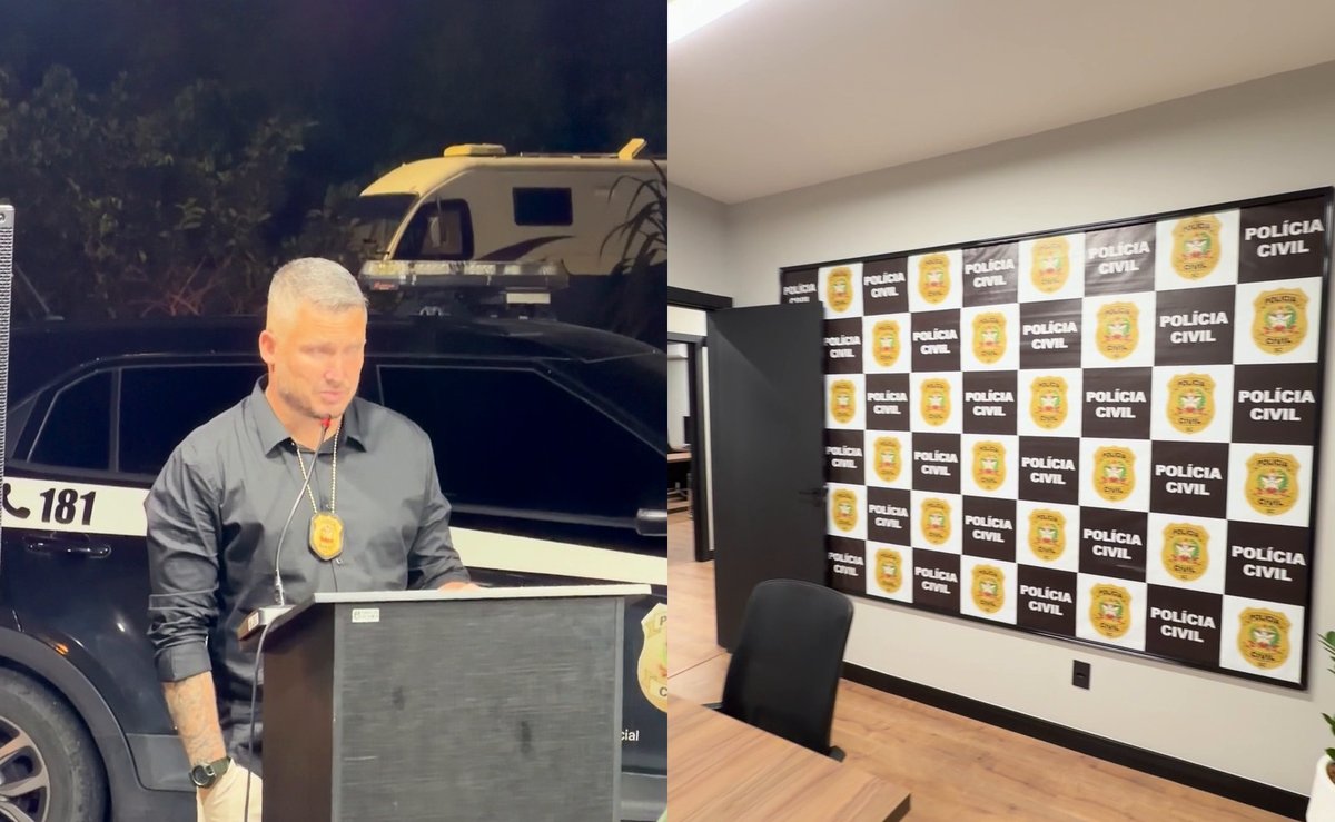 Policial civil visita empresário por empresário e 1ª Delegacia de Joinville ganha cara nova
