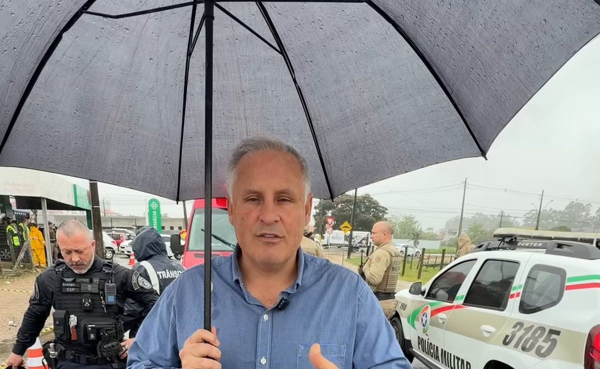 Prefeito parabeniza a PMSC após criminoso entrar em escola com faca e ser neutralizado em Tijucas