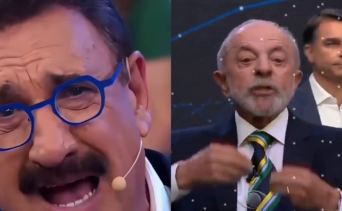 “Não pode votar em quem gosta de bandido”, alerta Ratinho; no debate, Lula defendeu a saidinha de presos
