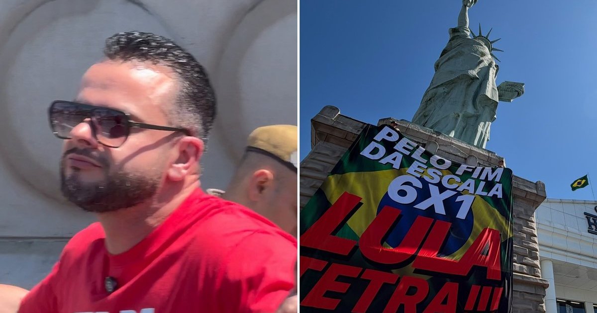 “Acabar com essa escala vagabunda”: sindicalista assume bandeira “Lula tetra” na Havan e rebate crítica em Criciúma