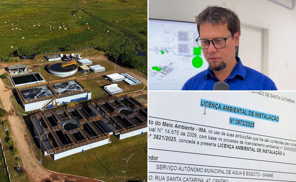Tijucas vai investir R$ 15 milhões para ampliar estação de esgoto e atender até 100 mil habitantes