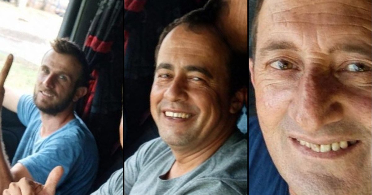 Três amigos caminhoneiros, uma selfie e três mortes na BR-470: “agora estão juntos no céu”