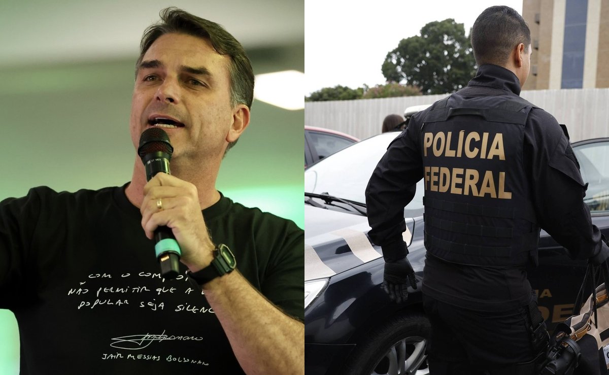 URGENTE: Após derrota, Flávio Bolsonaro diz que a “PF do Lula” o intimou na rua a entregar os passaportes