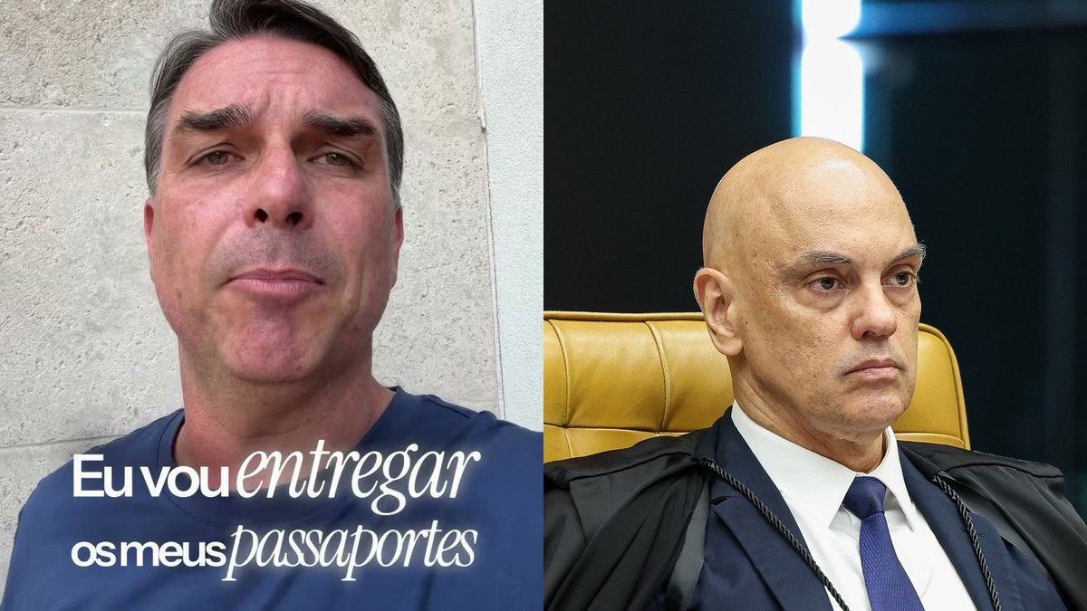 URGENTE: Flávio Bolsonaro some, deixa vencer o prazo de Moraes e PF cancela os passaportes do senador