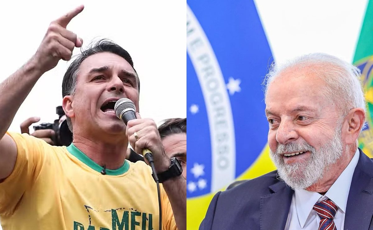 Veritá: Flávio Bolsonaro tem 50,7% contra 49,3% de Lula no 2º turno e vence entre homens e evangélicos